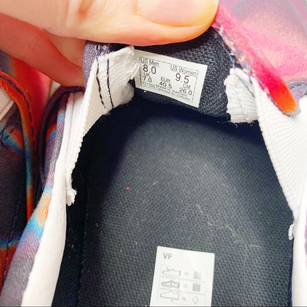 Vans Slip-On Dark Aura tie dye white Sneaker skate - Picture 9 of 11